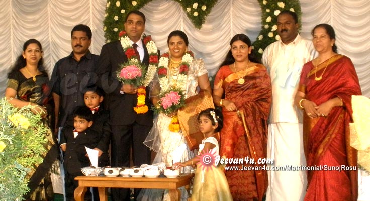 Sunoj Rosu Wedding Photos Kanjirappally